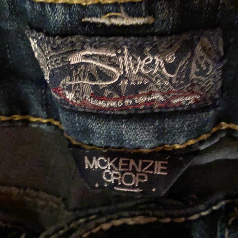 Silver jeans crop size 28 - Picture 4 of 8